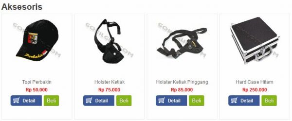 Jual Perlengkapan Airsoft Gun Murah